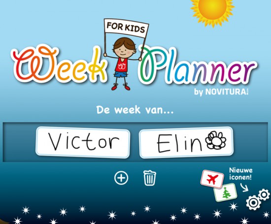 Week Planner for Kids