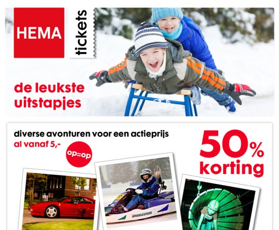 HEMA tickets